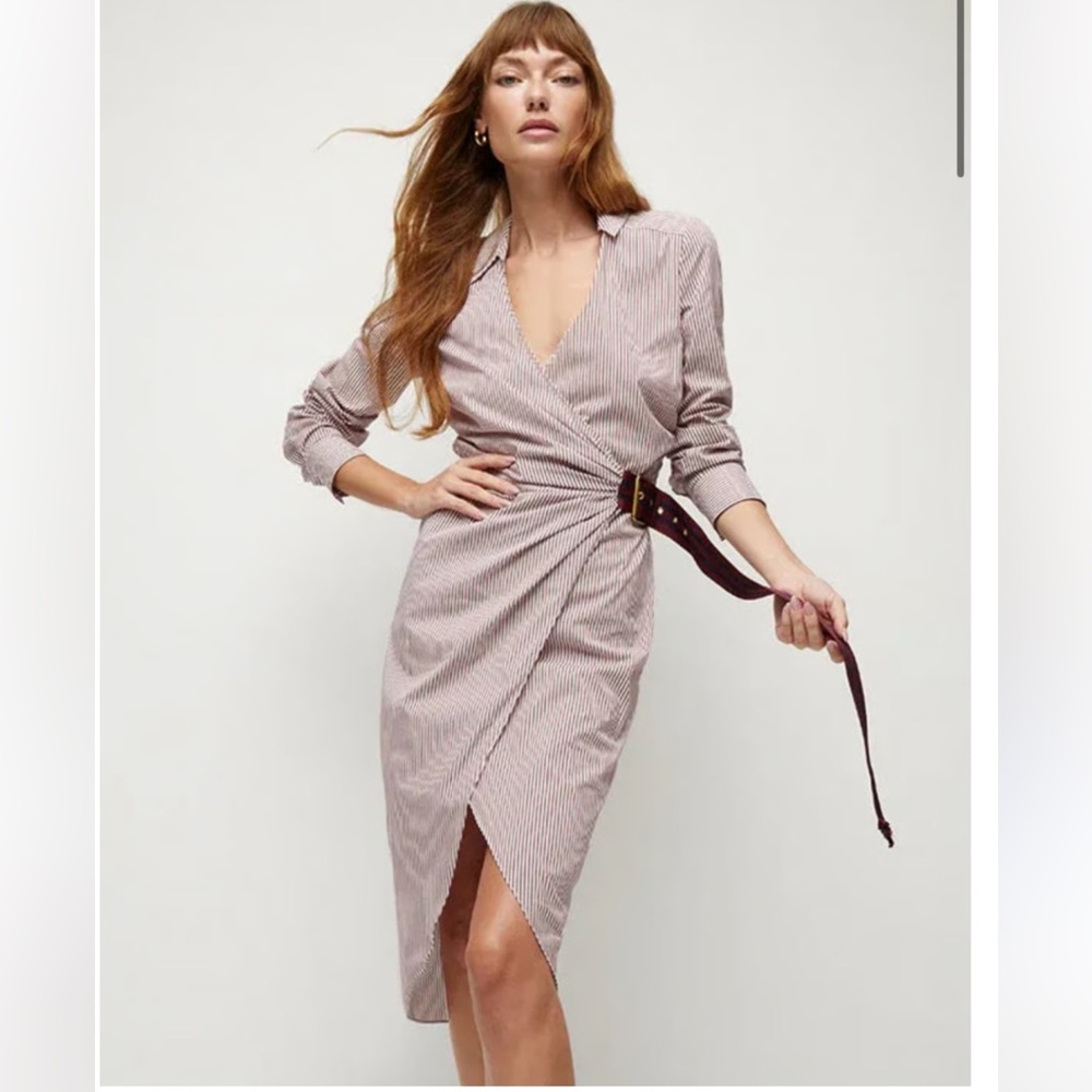 Veronica Beard Jacinda Striped Dress